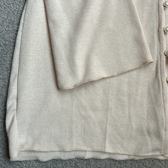 Princess Polly Macy Cardigan in Beige Size 0 - Picture 9 of 10